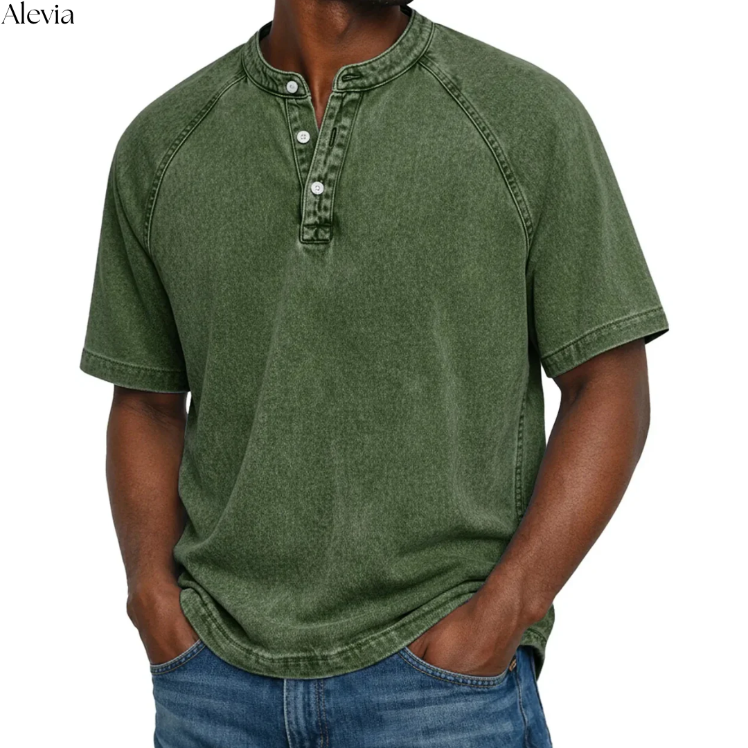 Paul™ | Vintage Henley-shirt