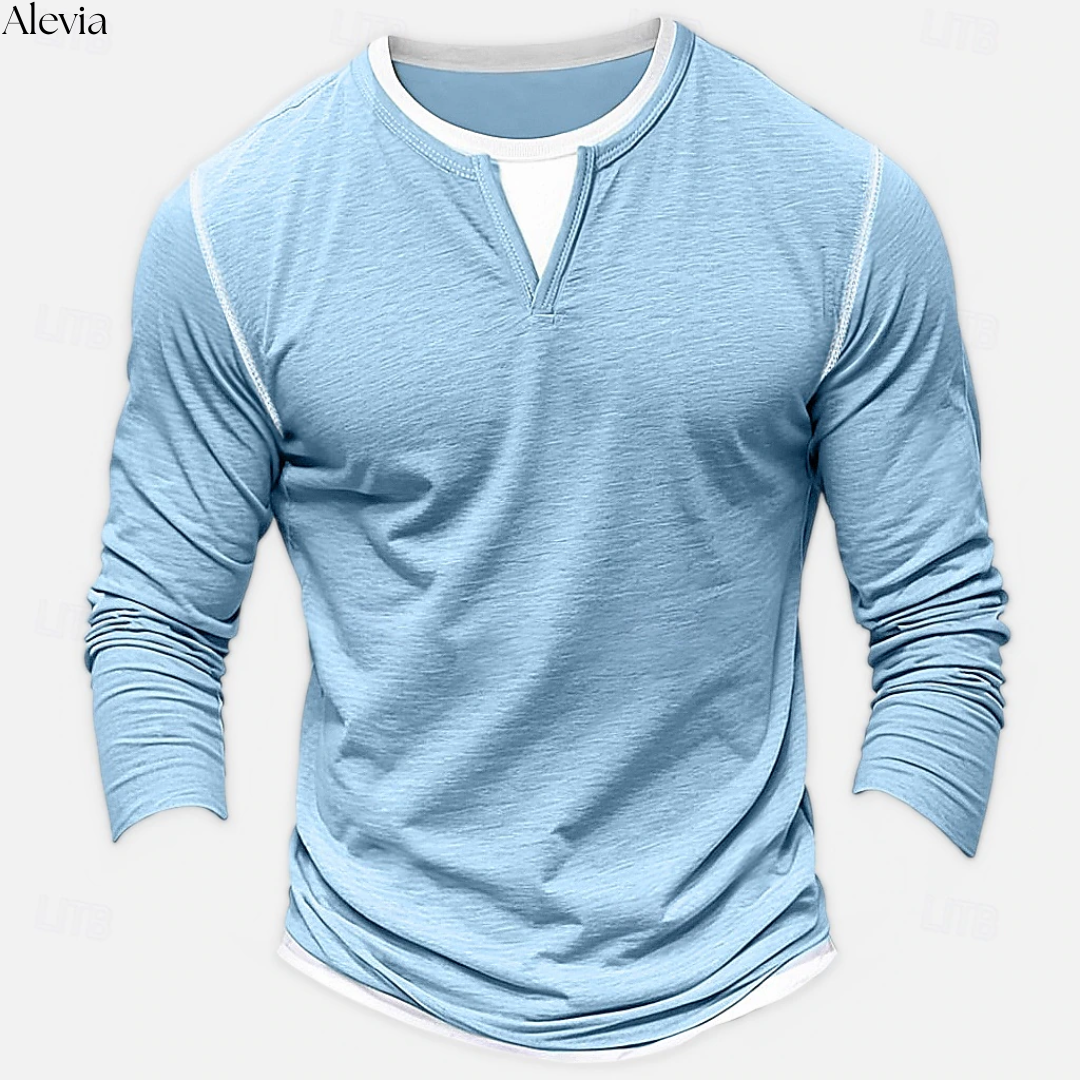 Joris™ | Gelaagd V-hals T-shirt