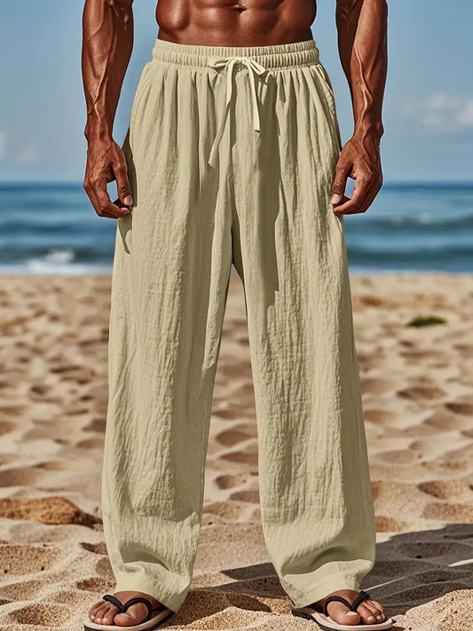 Lucas™ | Elegante Linnen Zomerbroek