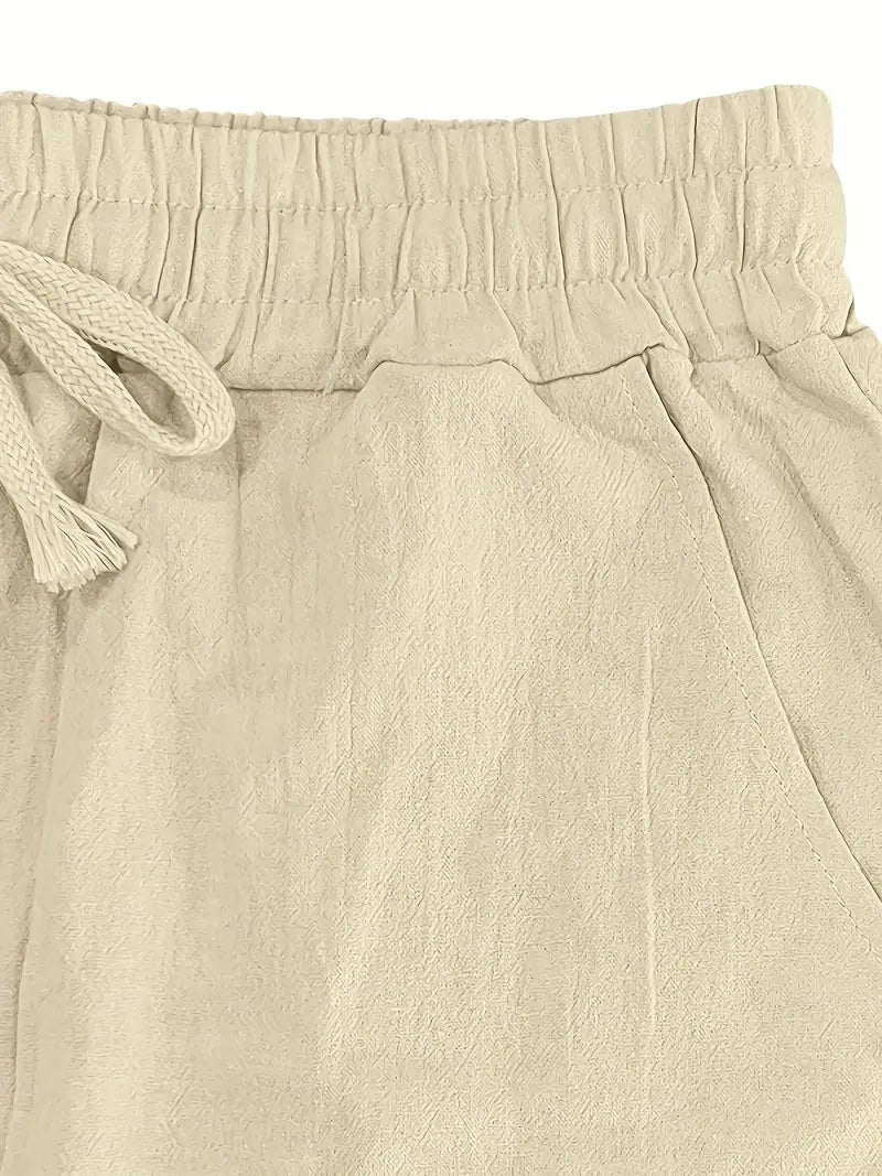Lucas™ | Elegante Linnen Zomerbroek