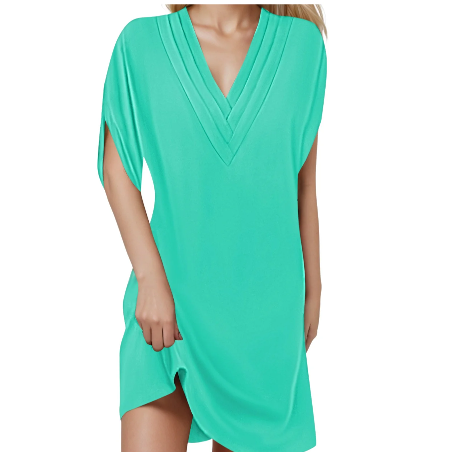Claire™ | Elegante V-hals jurk