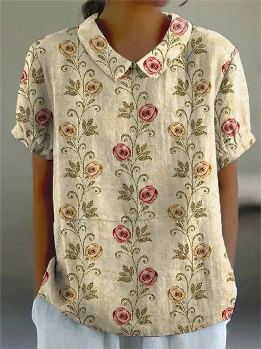 Karla™ | Bloemige Elegante Blouse