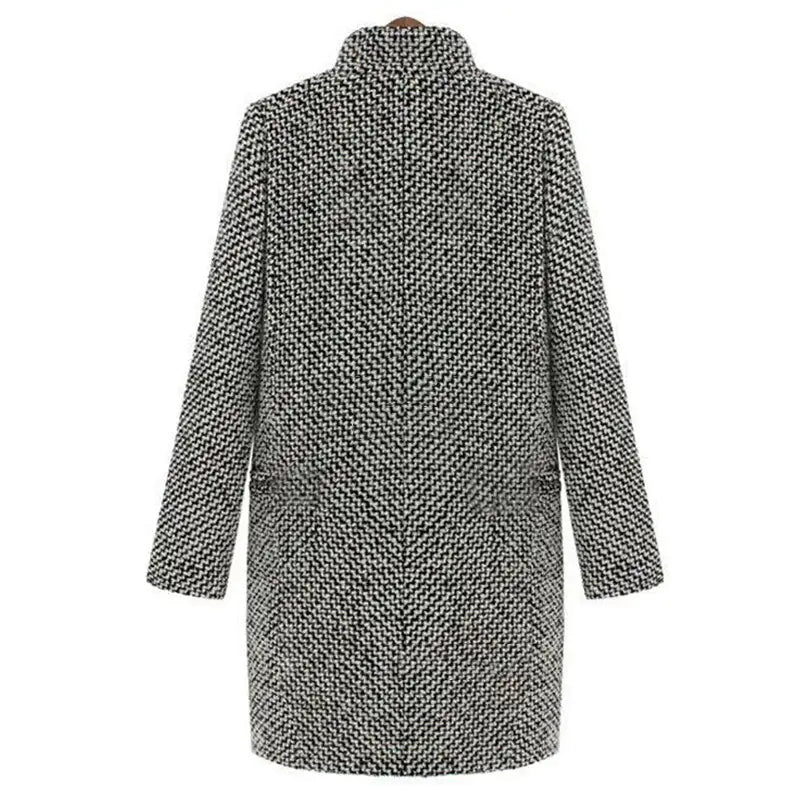 Rianne™ | Lange Jas Mantel van Wol