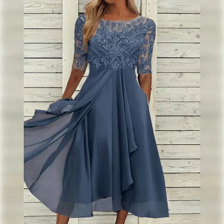 Alexia™ | Elegante kanten jurk