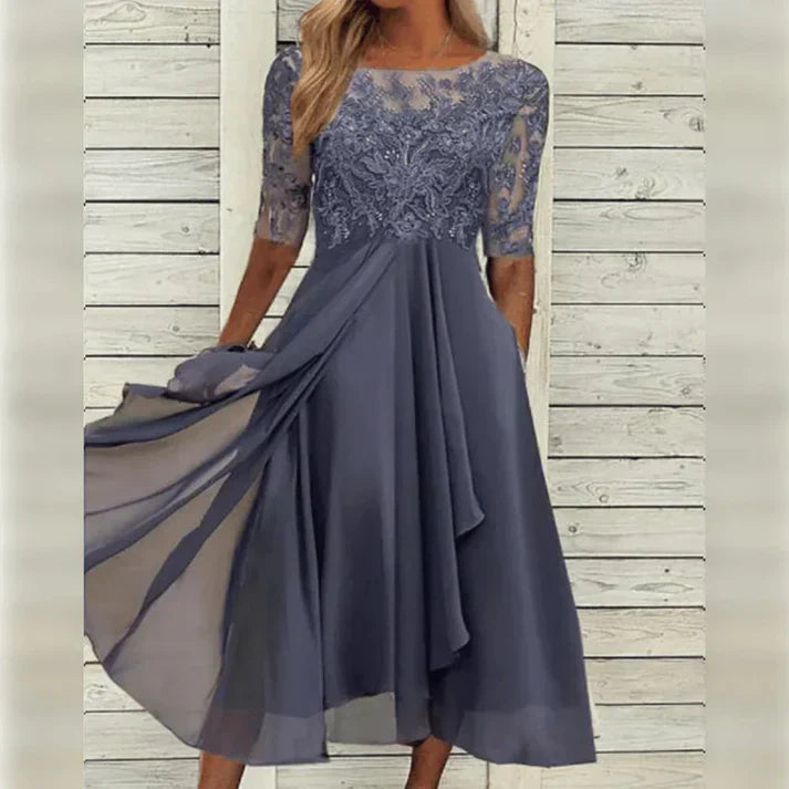 Alexia™ | Elegante kanten jurk