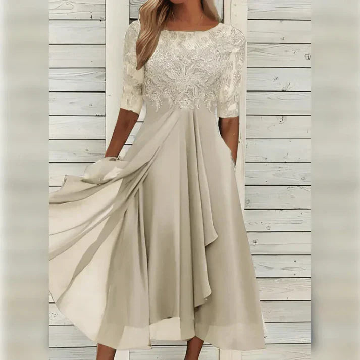 Alexia™ | Elegante kanten jurk