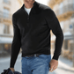 Mats™ | Elegante Trui met Halve Rits