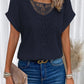 Leona™ | Elegante Top met Ronde-Hals