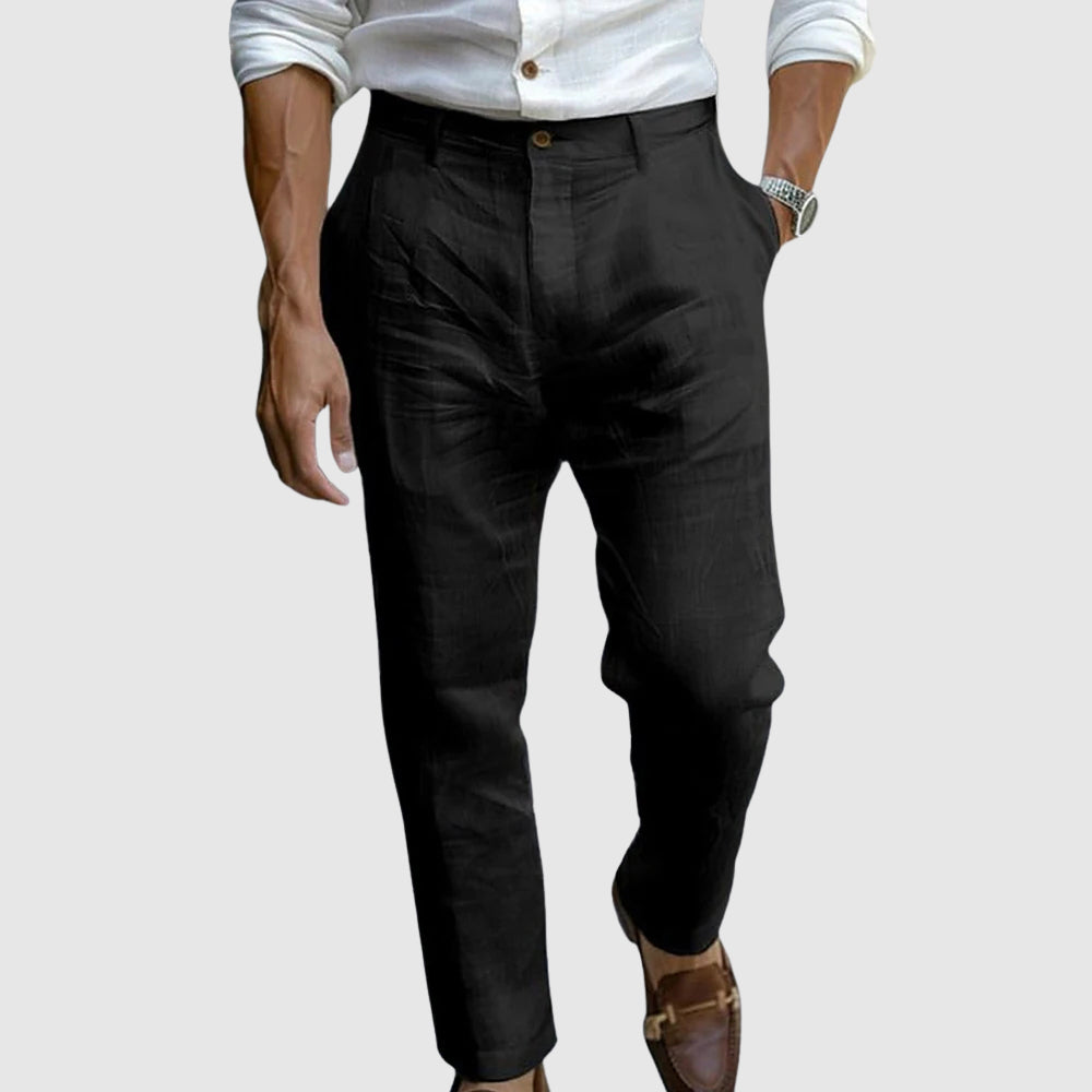 Saint-Tropez™ | Elegante Luchtige Linnen Broek