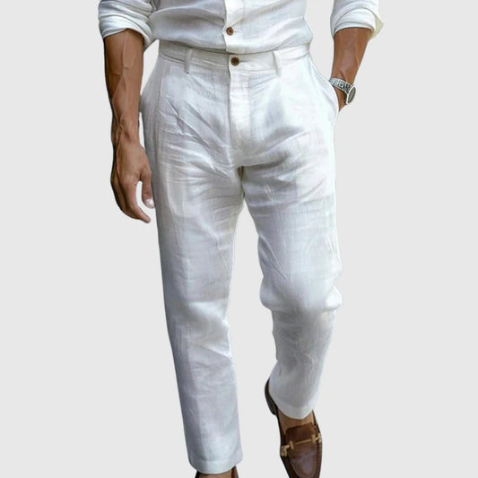 Saint-Tropez™ | Elegante Luchtige Linnen Broek