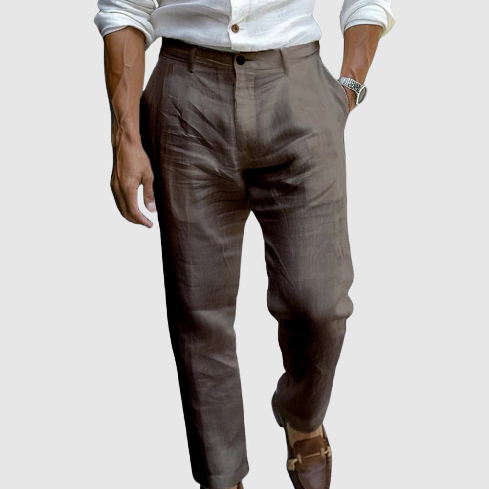 Saint-Tropez™ | Elegante Luchtige Linnen Broek