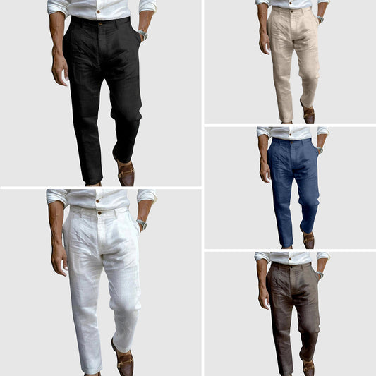 Saint-Tropez™ | Elegante Luchtige Linnen Broek