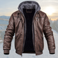 Koen™ | Klassieke Leren Winterjas
