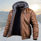 Koen™ | Klassieke Leren Winterjas