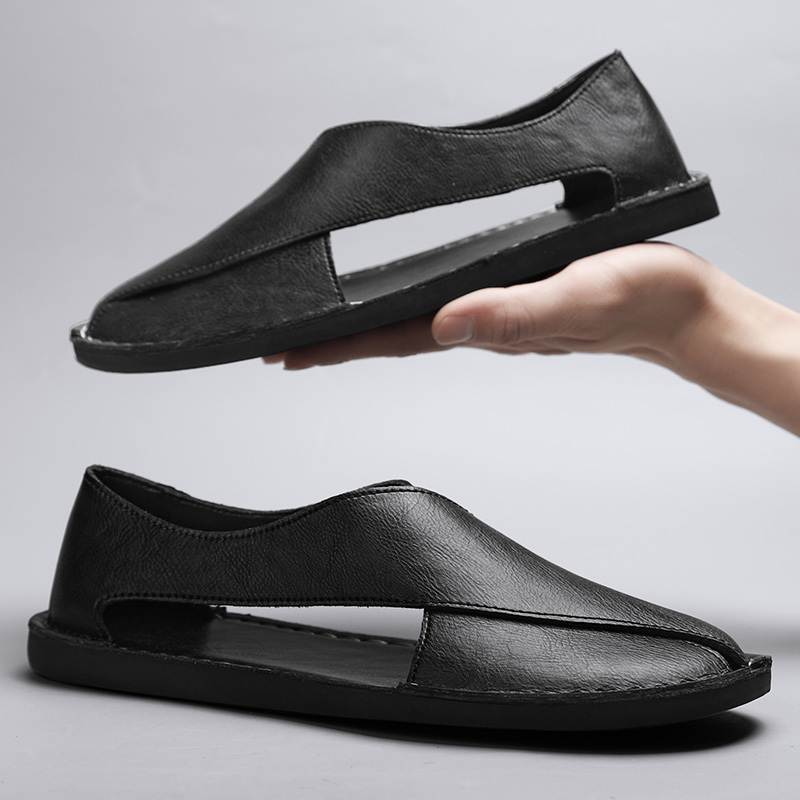 Leonard™ | Luxe Leren Sandaal