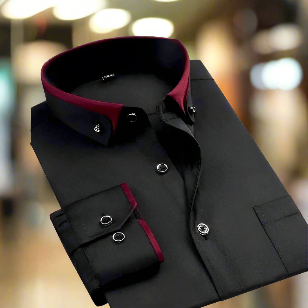 David™ | Klassiek Shirt met Lange mouwen
