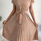 Lisa™  | Elegante Bloemen Midi-Jurk