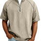 Paul™ | Vintage Henley-shirt met Rits