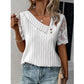 Heiko™ | Elegante Top met Kantdetails