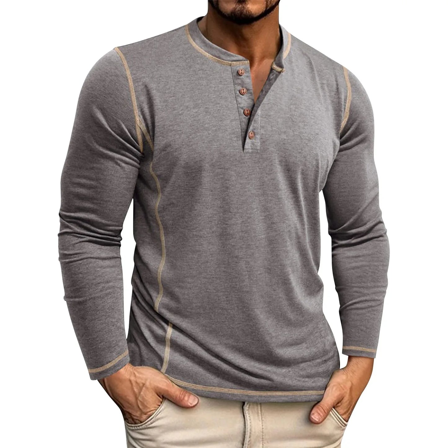 Marcel™ | Stijlvolle Heren Longsleeve