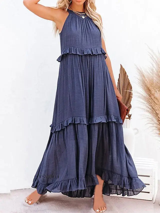 Amalia™ | Elegante Ruches Jurk