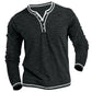 Dennis™ | Stijlvolle Longsleeve met V-hals