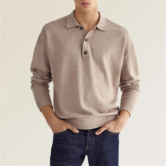 Leopold™ | Comfortabele Lange Mouwen Polo