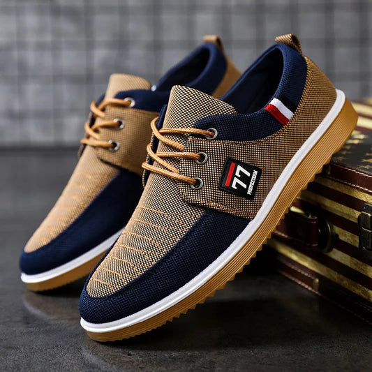 Lars™ | Luchtige Canvas Schoen voor Elke Dag