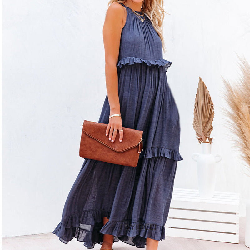 Amalia™ | Elegante Ruches Jurk