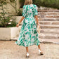 Samira™ | V-hals midi jurk
