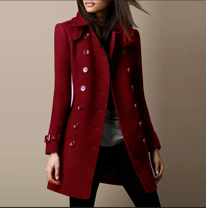 Marijke™ | Luxe Herfst- en Winterjas voor Stijl en Comfort