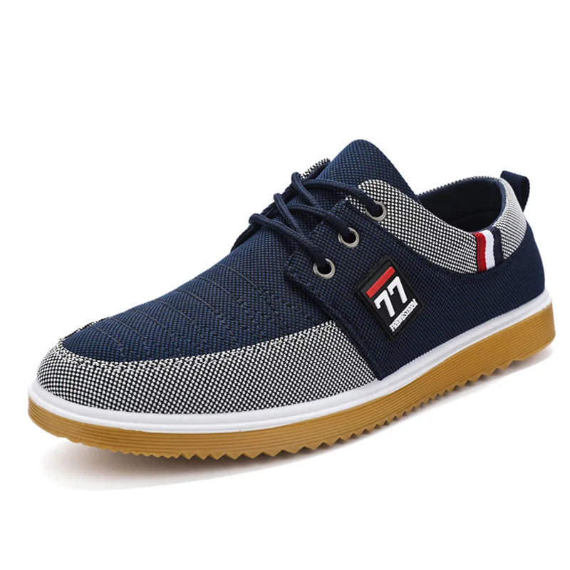 Lars™ | Luchtige Canvas Schoen voor Elke Dag
