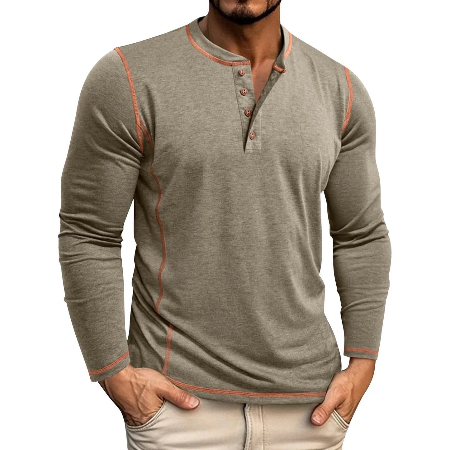Marcel™ | Stijlvolle Heren Longsleeve
