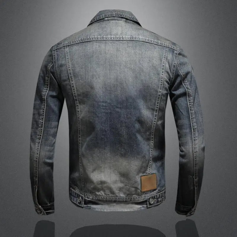 Carl™ | Retro Denim Jas