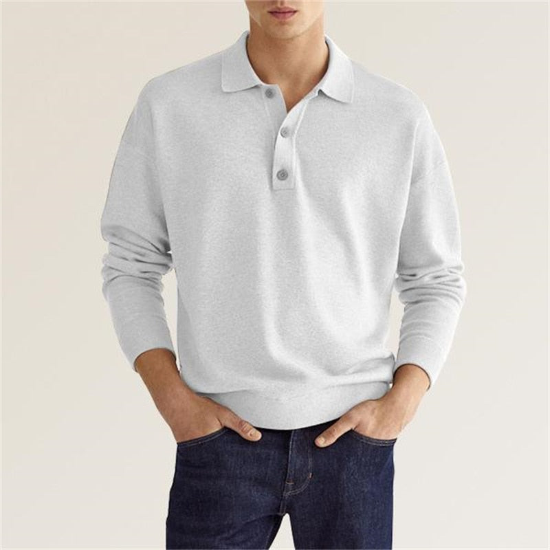Leopold™ | Comfortabele Lange Mouwen Polo