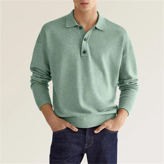 Leopold™ | Comfortabele Lange Mouwen Polo