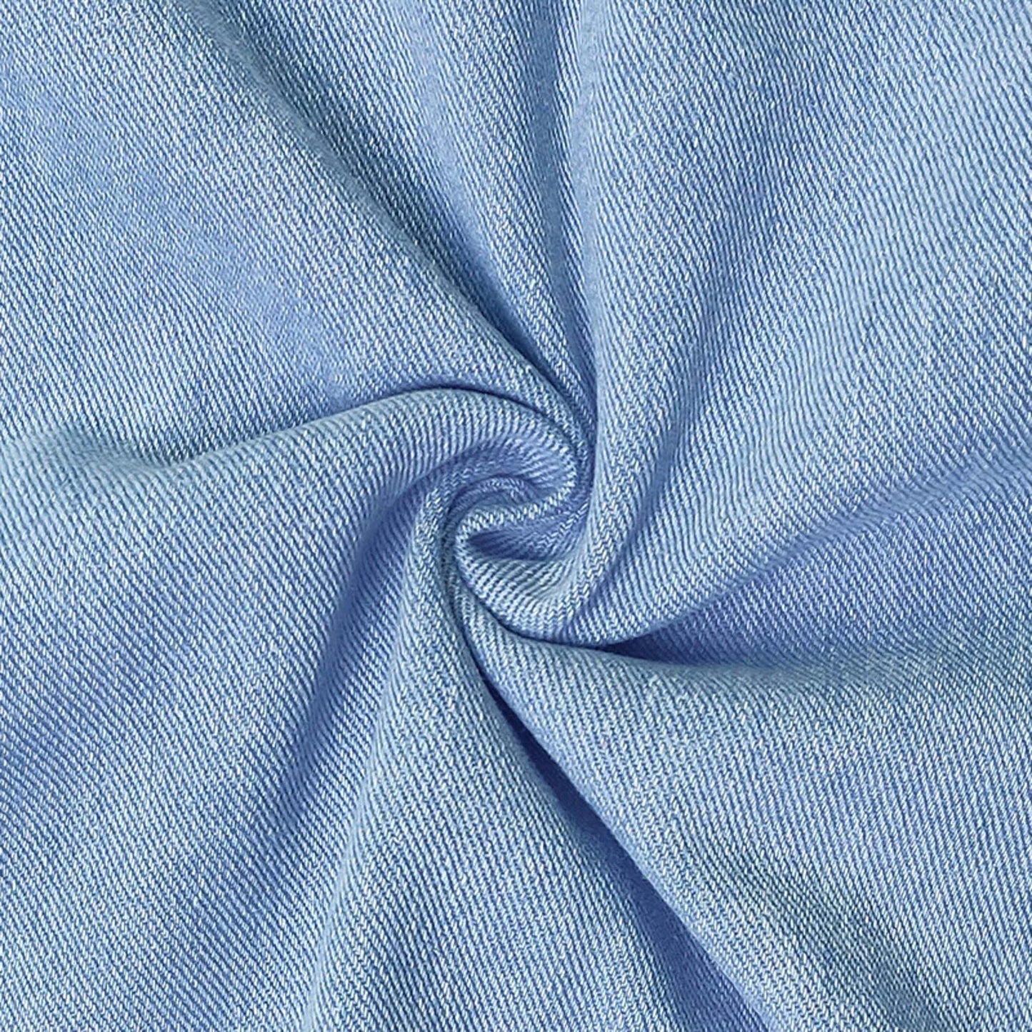 Roxy™ | Zomerse Denim Jurk met Korte Mouwen