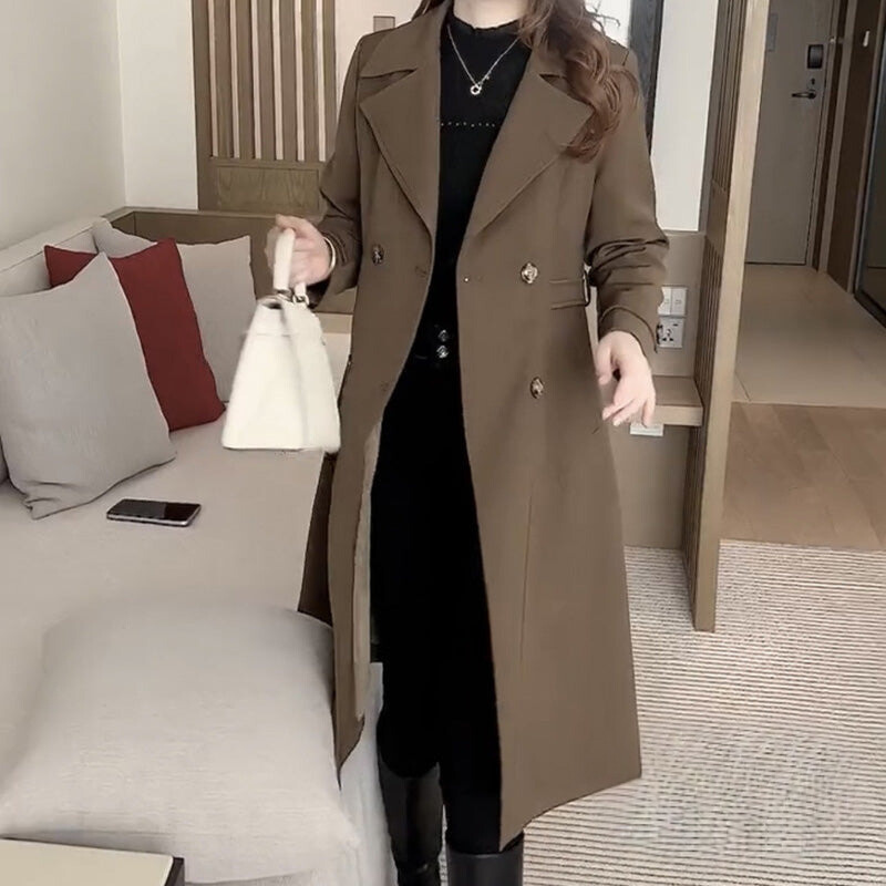 Nadine™ | Wol Trenchcoat