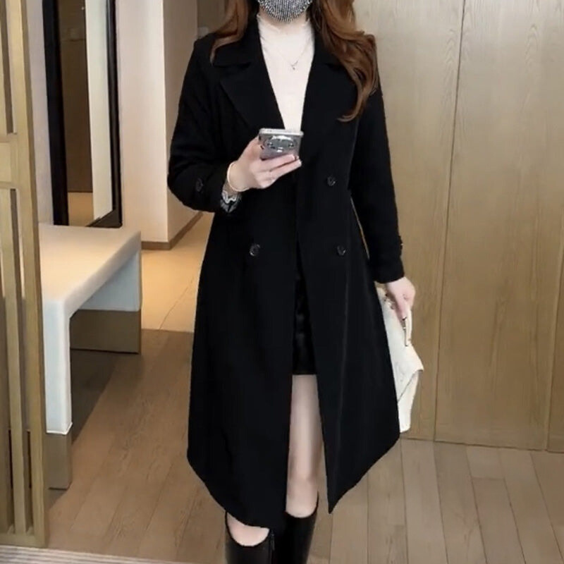 Nadine™ | Wol Trenchcoat