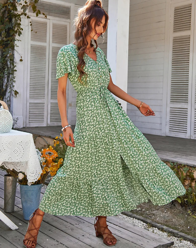 Anna™ | Vintage Bloemenjurk