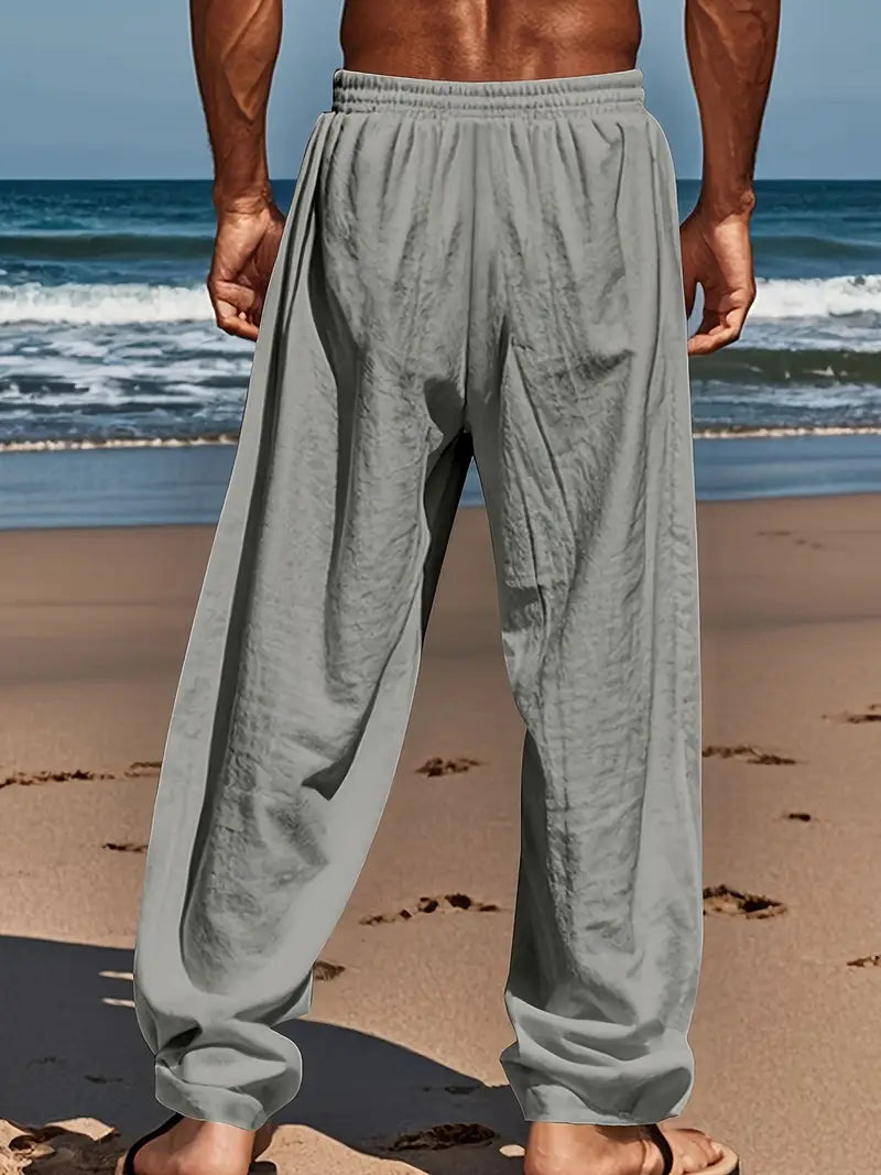 Lucas™ | Elegante Linnen Zomerbroek