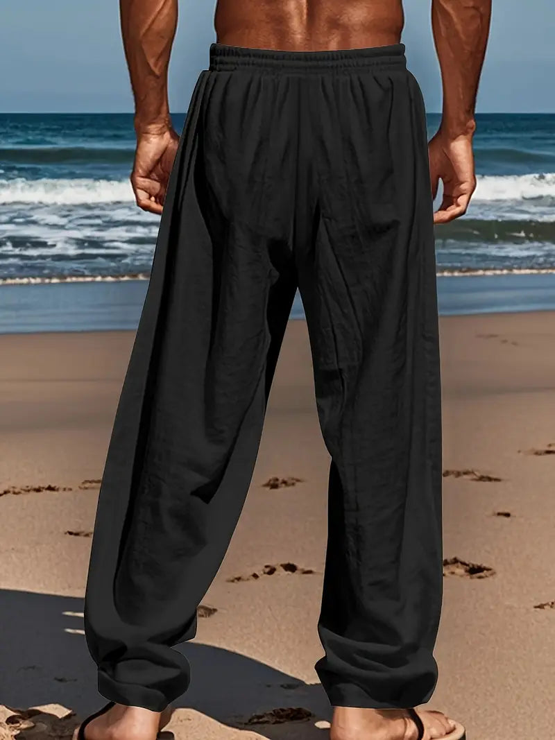 Lucas™ | Elegante Linnen Zomerbroek