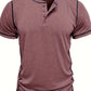 Lenoir™ | T-shirt à manches courtes boutonné