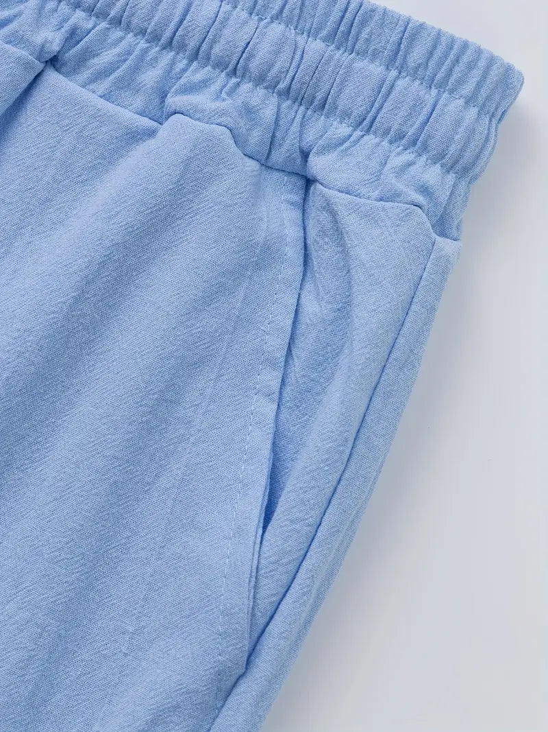 Lucas™ | Elegante Linnen Zomerbroek
