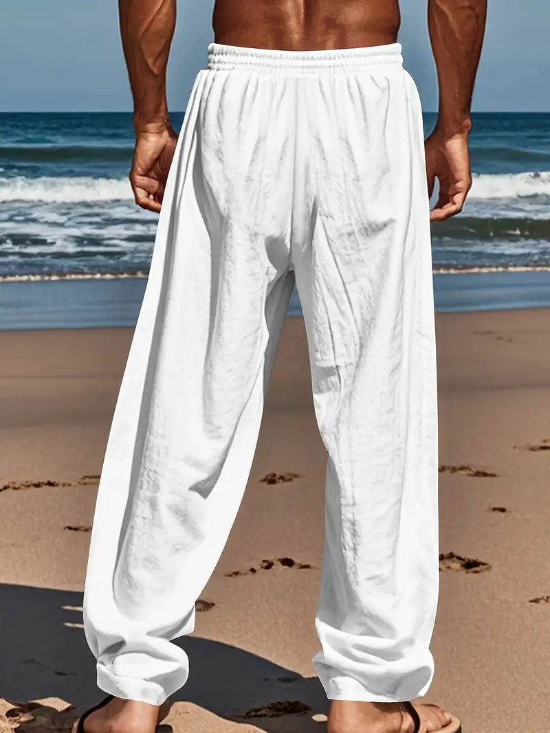 Lucas™ | Elegante Linnen Zomerbroek