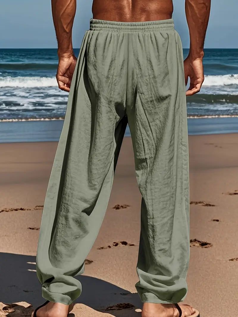 Lucas™ | Elegante Linnen Zomerbroek