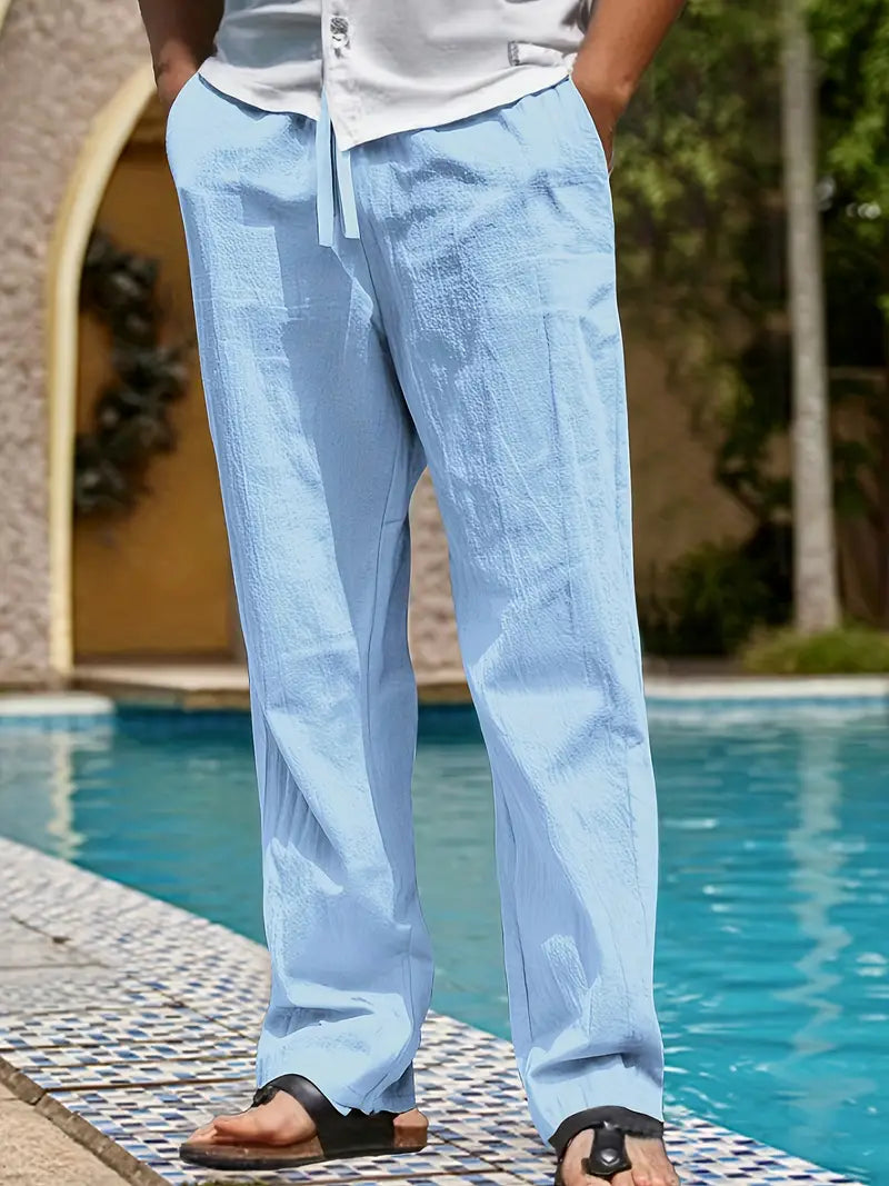 Lucas™ | Elegante Linnen Zomerbroek