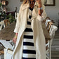 Francesca™ | V-Hals Midi Jurk