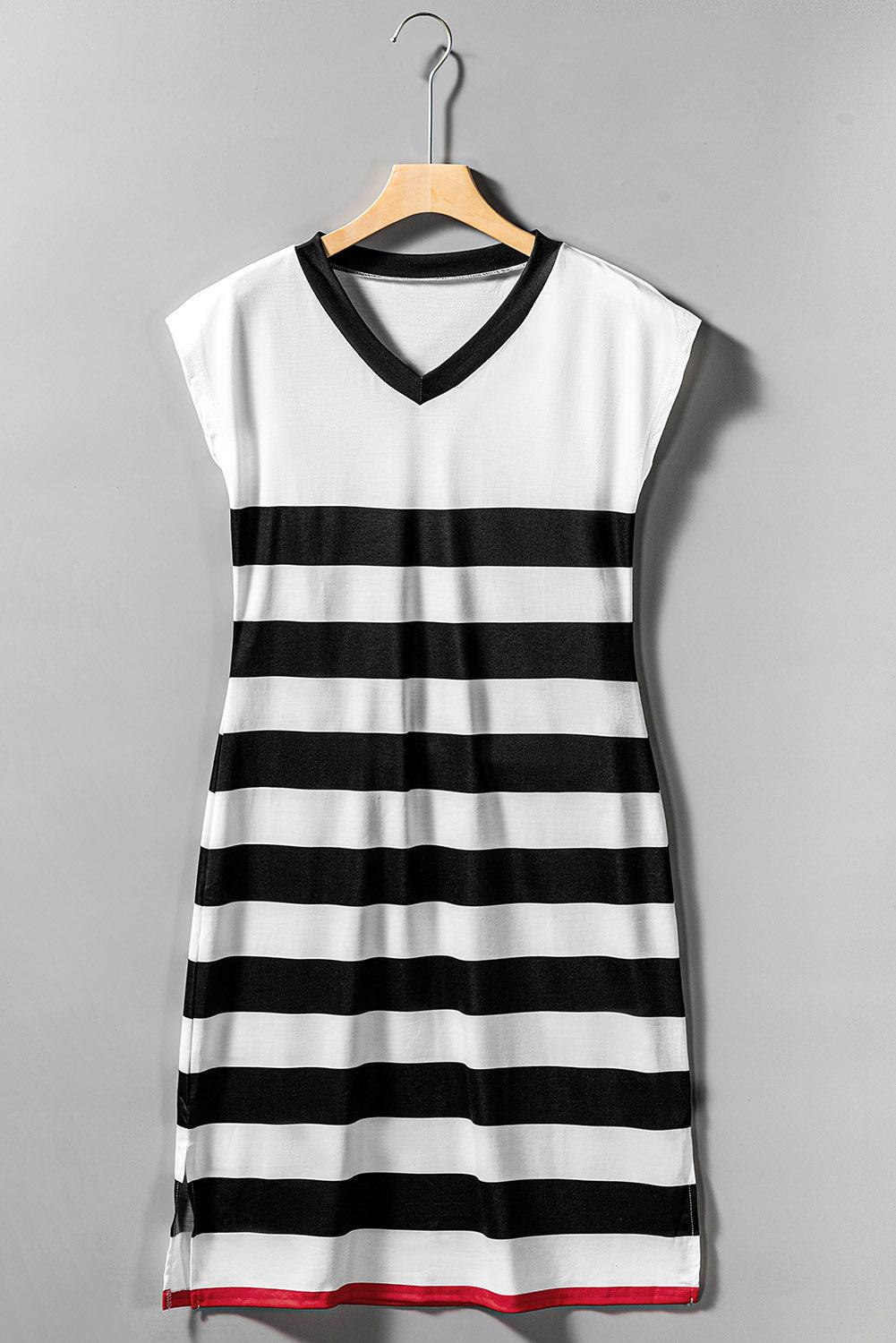 Francesca™ | V-Hals Midi Jurk