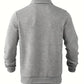 Oscar – Vintage Zip-Up Trui met Geometrisch Design